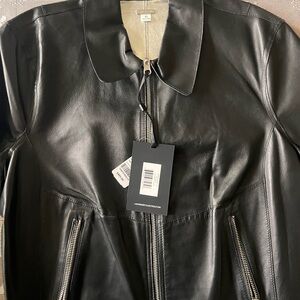 Lamarque Black Leather Jacket